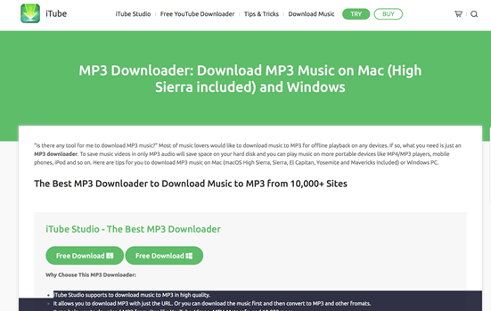 Download music to a mac